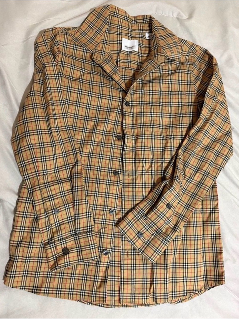 Burberry Boys button down shirt size 10